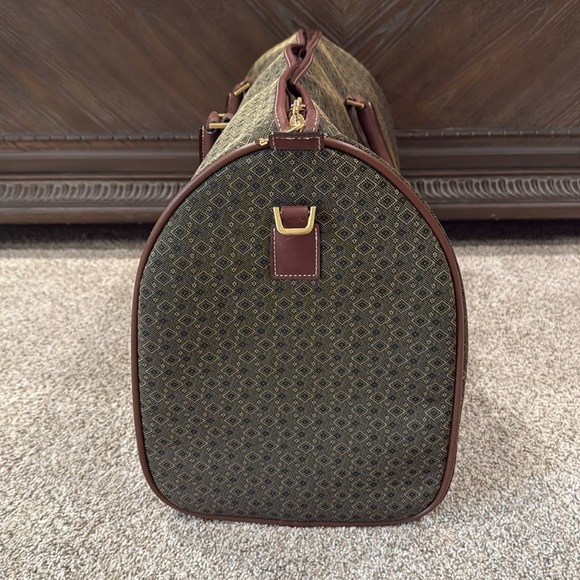 Hartmann Wings Jacquard Diamond Pattern Weekender Duffel Bag - Picture 3 of 9
